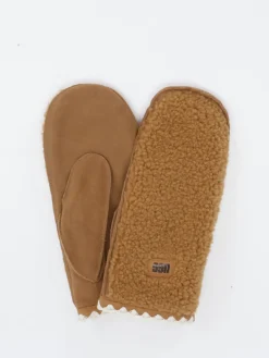 – Fausthandschuhe aus Textil in Cognac-UGG Hot