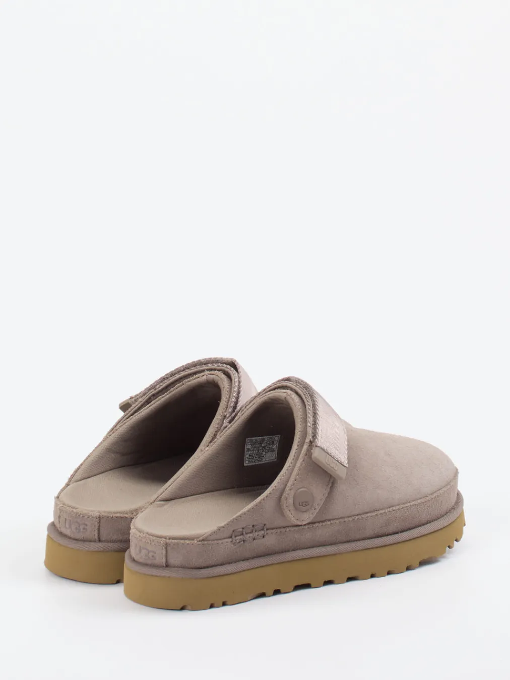 – Pantolette aus Veloursleder in Taupe-UGG