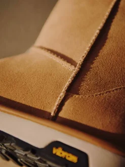 – Winter-Boots aus Veloursleder cognac-UGG Hot