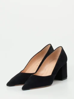 – Blockabsatz-Pumps aus Veloursleder-Unützer Sale