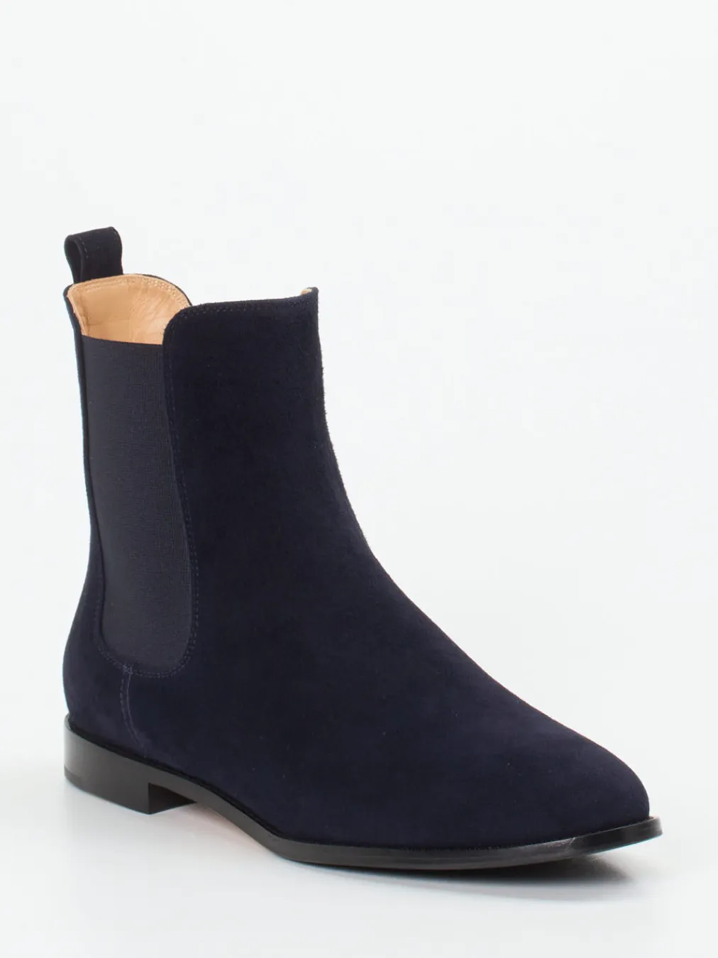 – Chelsea Boots aus Veloursleder Dunkel-Unützer Hot