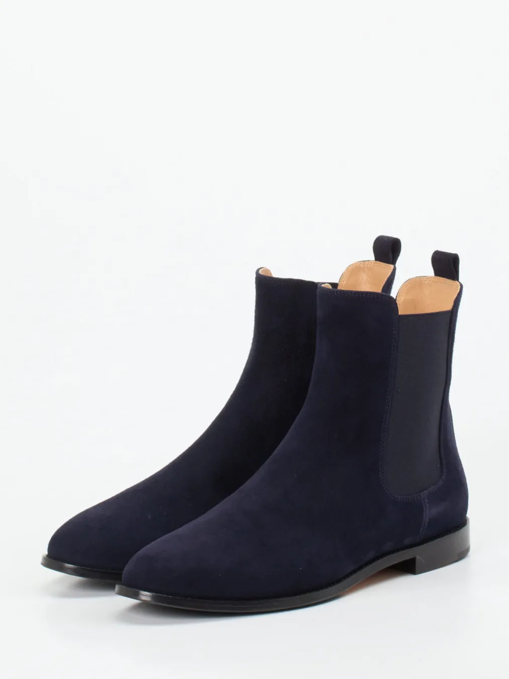 – Chelsea Boots aus Veloursleder Dunkel-Unützer Hot