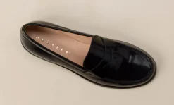 – Loafer aus Hochglanzleder in-Unützer Best