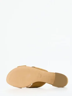 – Mules aus Veloursleder cognacfarben-Unützer Sale