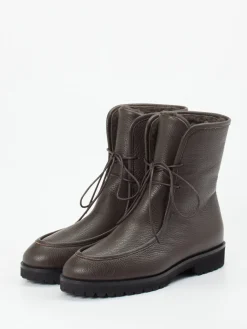 – Schnürstiefelette aus Kalbleder-Unützer