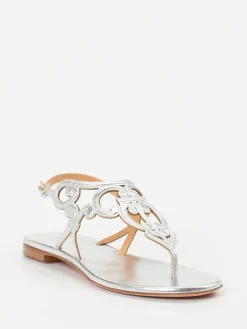 – Zehentrenner-Sandalen aus Lackleder-Unützer Online