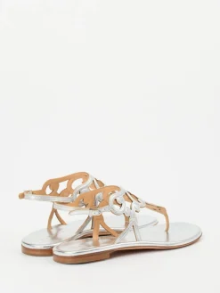 – Zehentrenner-Sandalen aus Lackleder-Unützer Online