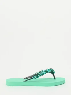 – Zehentrenner aus Gummi mit Perlenverzierung-Uzurii Hot