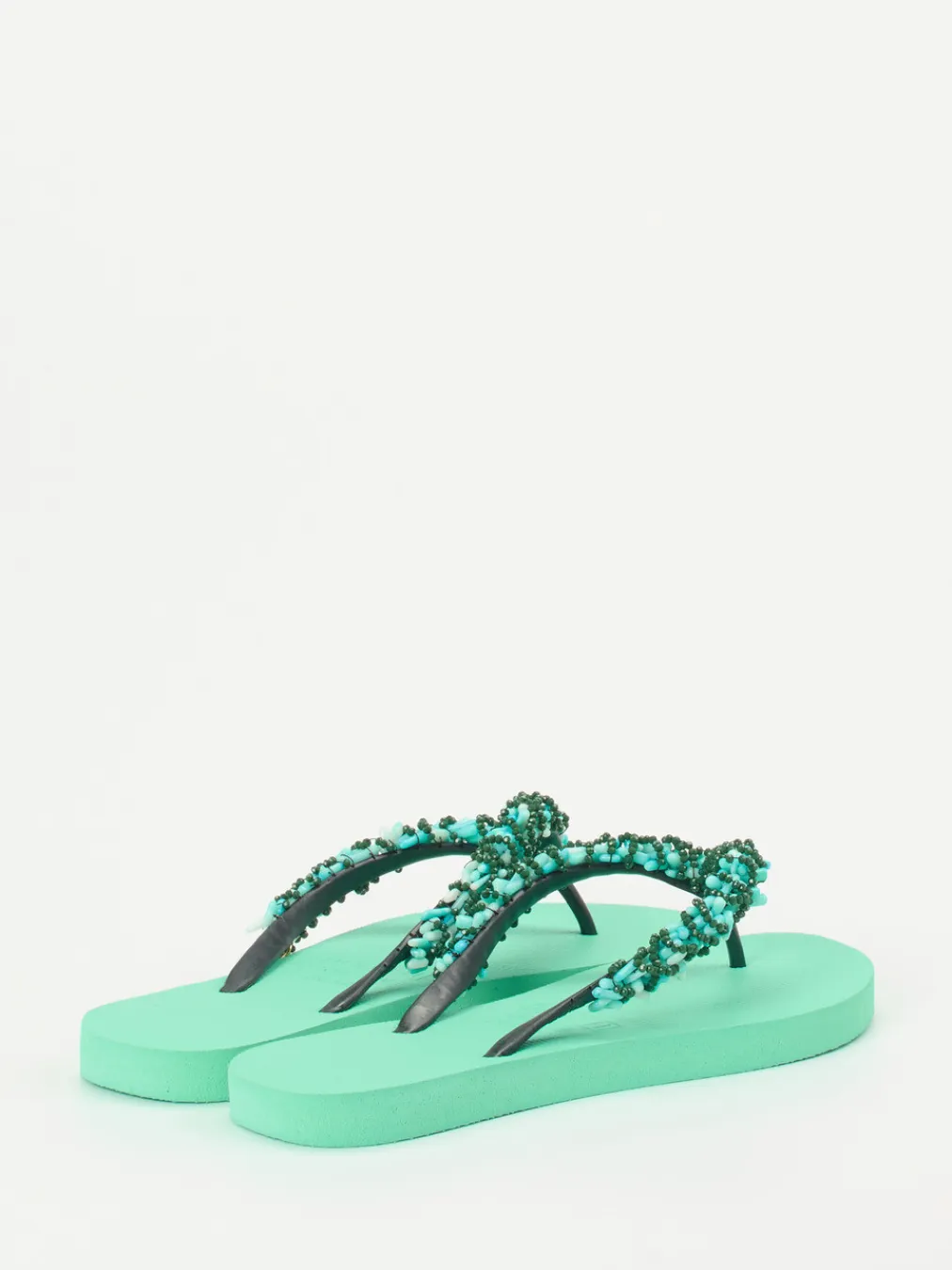 – Zehentrenner aus Gummi mit Perlenverzierung-Uzurii Hot