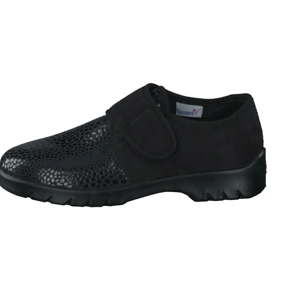 – Komfortschuh aus Textil mit Reptilprägung-Varomed Hot
