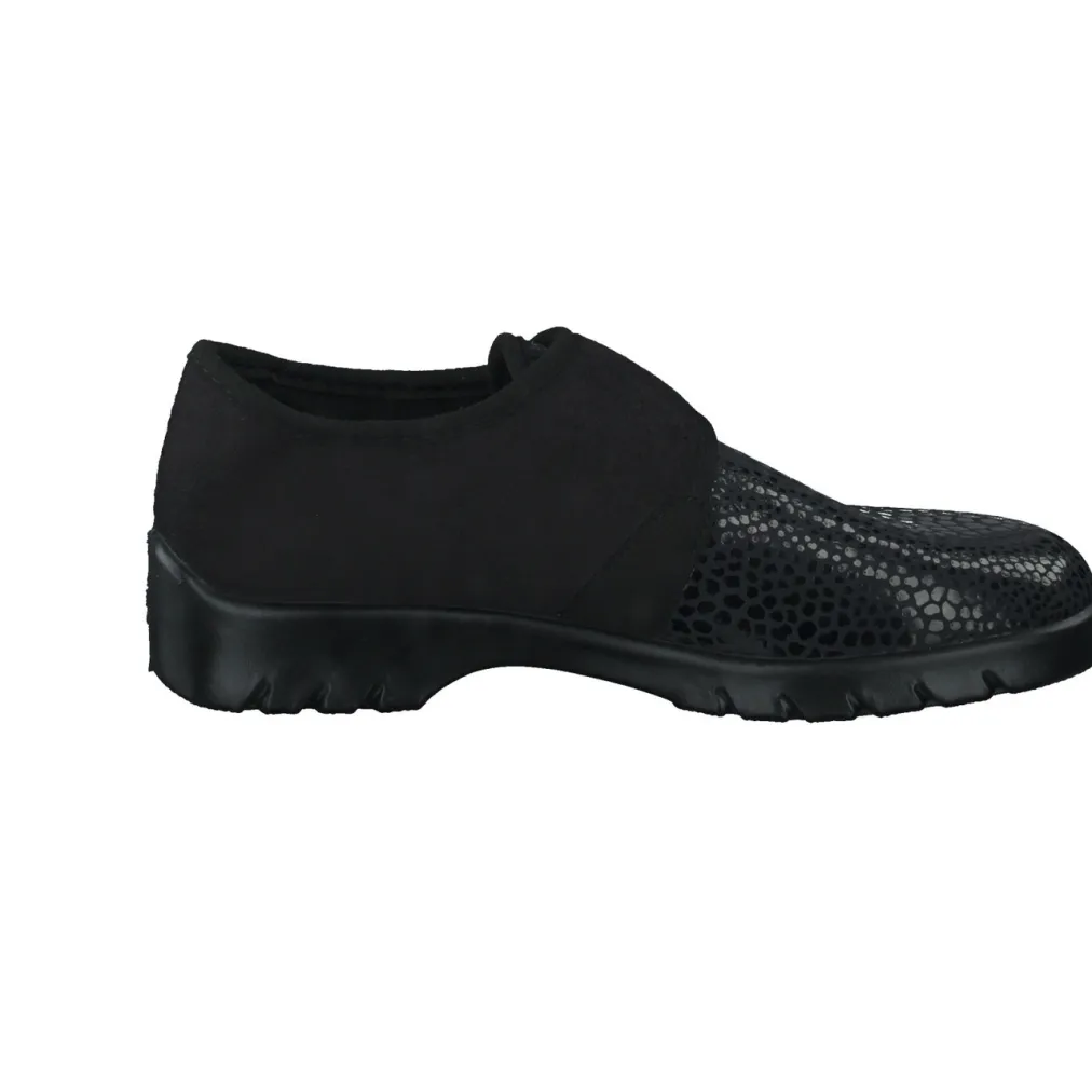 – Komfortschuh aus Textil mit Reptilprägung-Varomed Hot