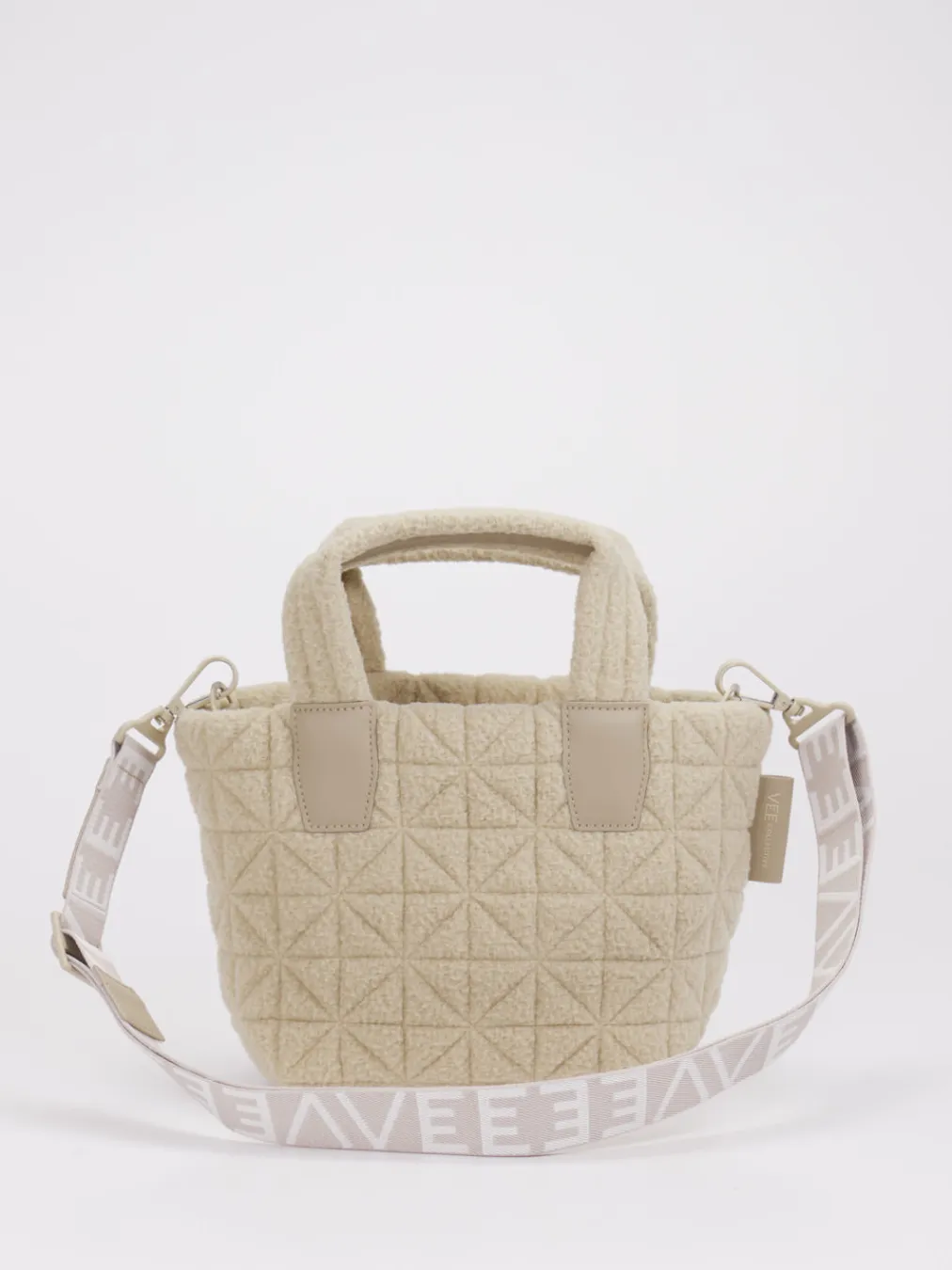 – Handtasche aus Teddy-Stoff-VeeCollective Berlin Outlet