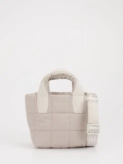 – Mini Tote Bag aus Nylon taupe-VeeCollective Berlin New