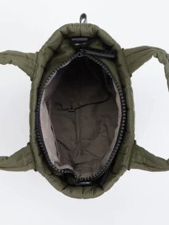 – Mini Tote Bag aus Nylon oliv-VeeCollective Berlin Best