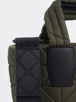 – Mini Tote Bag aus Nylon oliv-VeeCollective Berlin Best