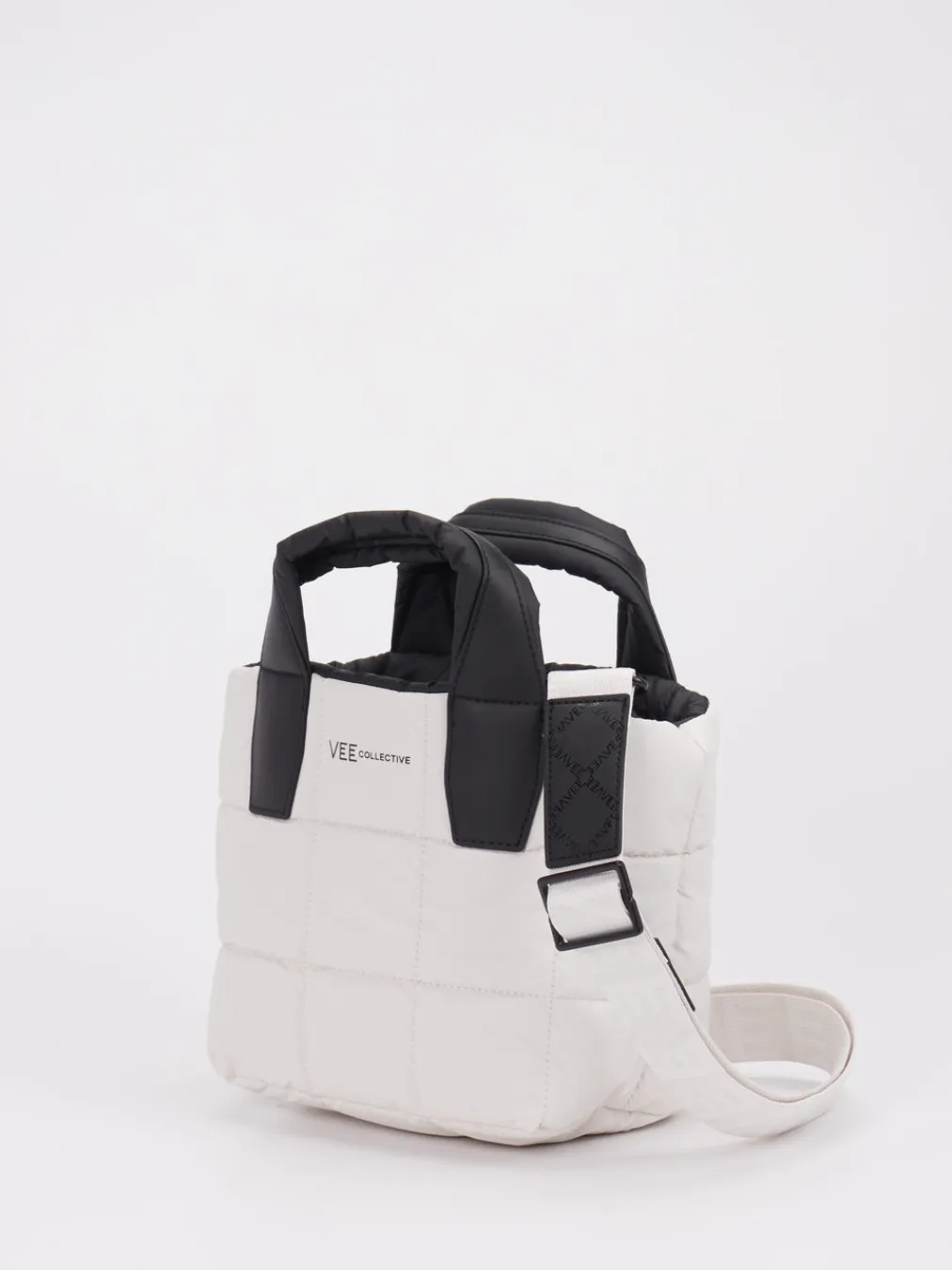 – Mini Tote Bag aus Nylon Offwhite-VeeCollective Berlin Sale