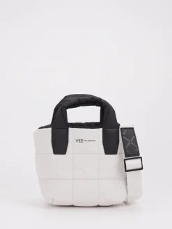– Mini Tote Bag aus Nylon Offwhite-VeeCollective Berlin Sale