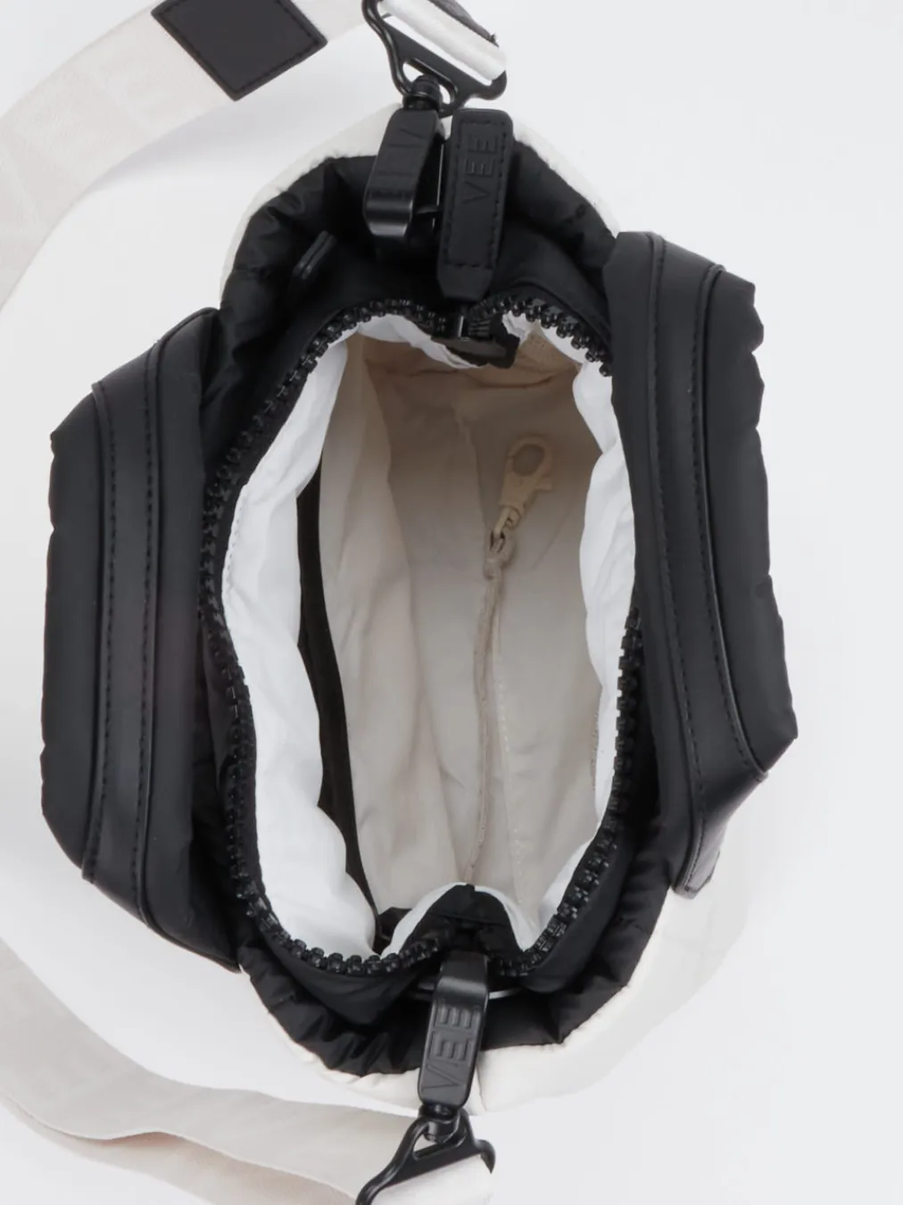 – Mini Tote Bag aus Nylon Offwhite-VeeCollective Berlin Sale