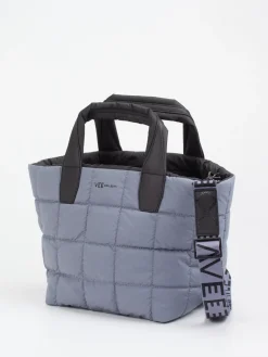 – Shopper aus Nylon in Taubenblau-VeeCollective Berlin Outlet