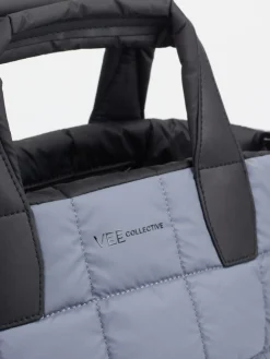 – Shopper aus Nylon in Taubenblau-VeeCollective Berlin Outlet