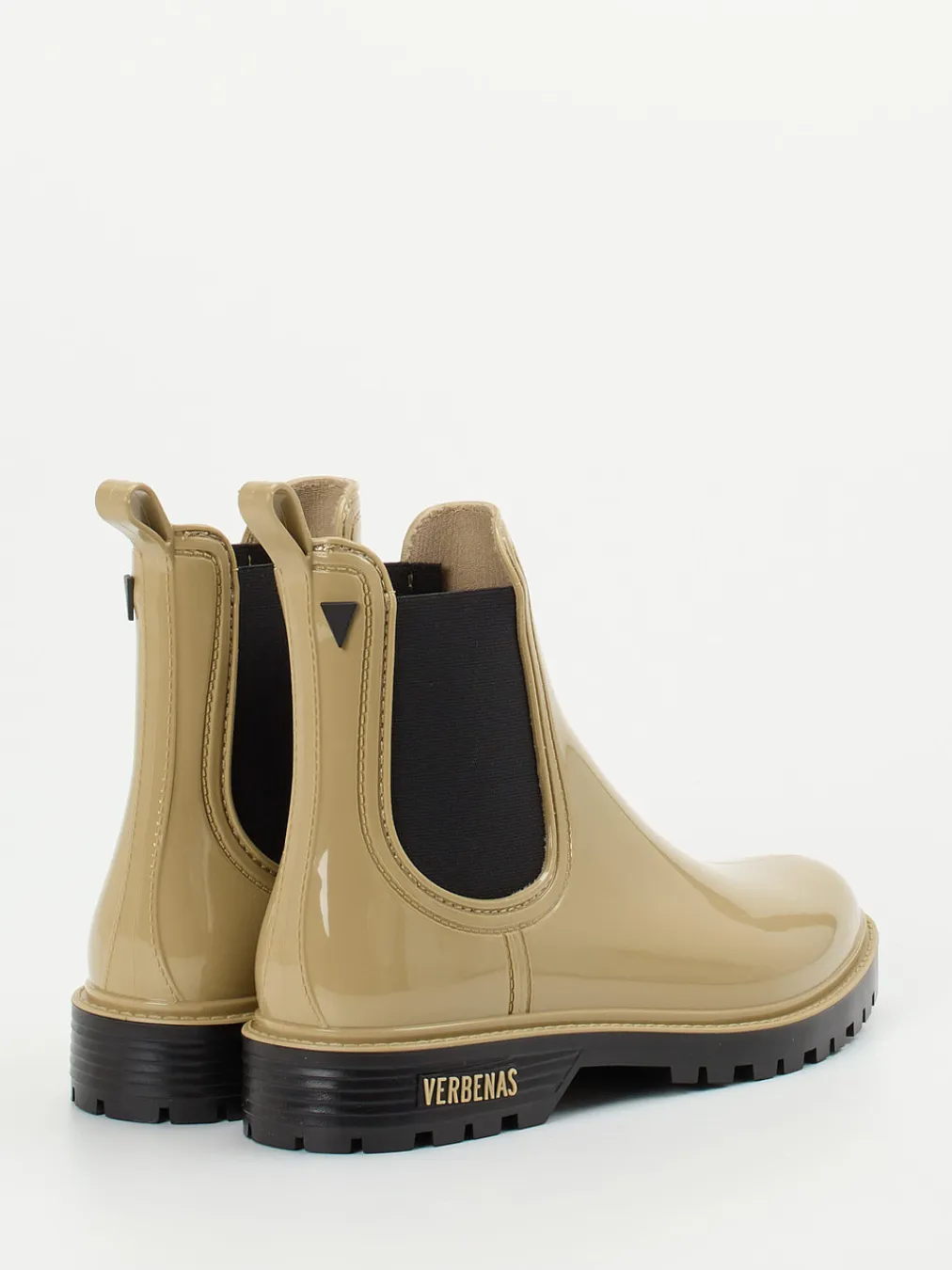 – Chelsea Boots aus glänzendem Synthetik-Verbenas Discount