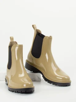 – Chelsea Boots aus glänzendem Synthetik-Verbenas Discount