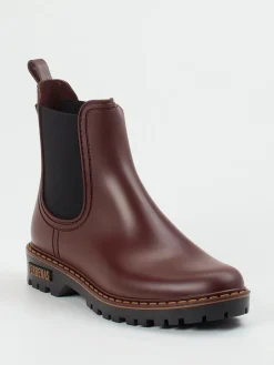 – Chelsea Boots aus Synthetik in Bordeaux-Verbenas Best