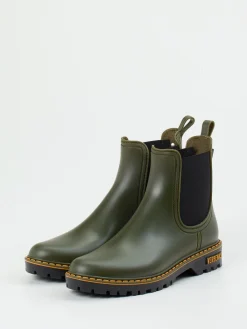 – Chelsea Boots aus Synthetik in Oliv-Verbenas Best