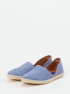 – Espadrilles aus Veloursleder Lavendel-Verbenas Outlet