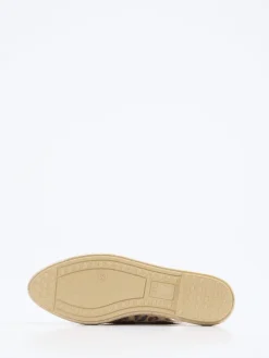 – Espadrilles aus Veloursleder mit Leoprint-Verbenas Best