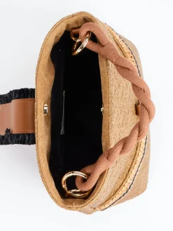 – Bucket Bag aus Textil in Honig-Viamailbag Best