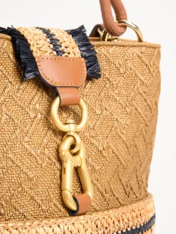 – Bucket Bag aus Textil in Honig-Viamailbag Best