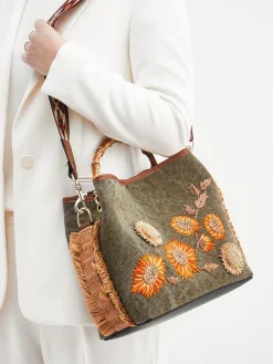 – Matchbeutel aus Textil mit Bambusgriff-Viamailbag Clearance