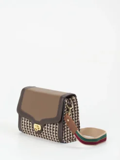 – Umhängetasche aus Textil und Leder-Viamailbag Sale