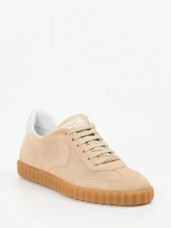 – Sneaker aus Veloursleder-Voile Blanche Discount