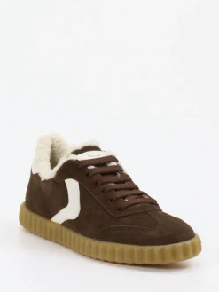 – Sneaker aus Veloursleder-Voile Blanche Clearance