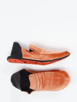 – Loafer aus Textil in Kupfer-Wai New