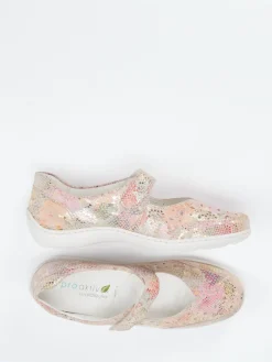 – Klettslipper aus geprägtem Leder color-Waldläufer Discount