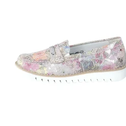 – Loafer aus geprägtem Leder color-Waldläufer Online