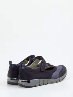 – Mary Jane Sneaker aus Veloursleder Dunkel-Waldläufer Online