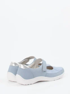 – Mary Janes aus Stretchleder hell-Waldläufer Sale