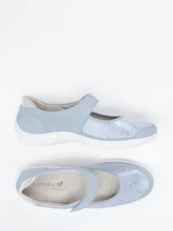 – Mary Janes aus Stretchleder hell-Waldläufer Sale