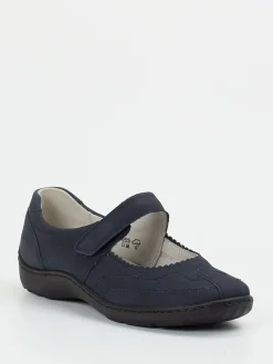 – Mary Janes aus Nubukleder Dunkel-Waldläufer Online