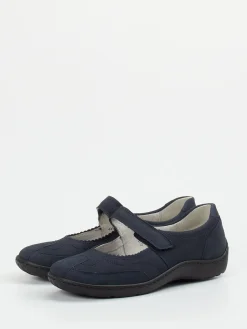 – Mary Janes aus Nubukleder Dunkel-Waldläufer Online