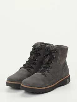 – Schnürboots aus Nubukleder anthrazit-Waldläufer Clearance