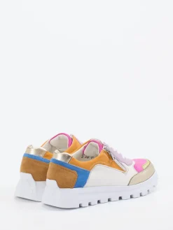 – Sneaker aus Velourleder und Glattleder color-Waldläufer Outlet