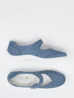 – Spangenpumps aus Leder jeans-Waldläufer Online