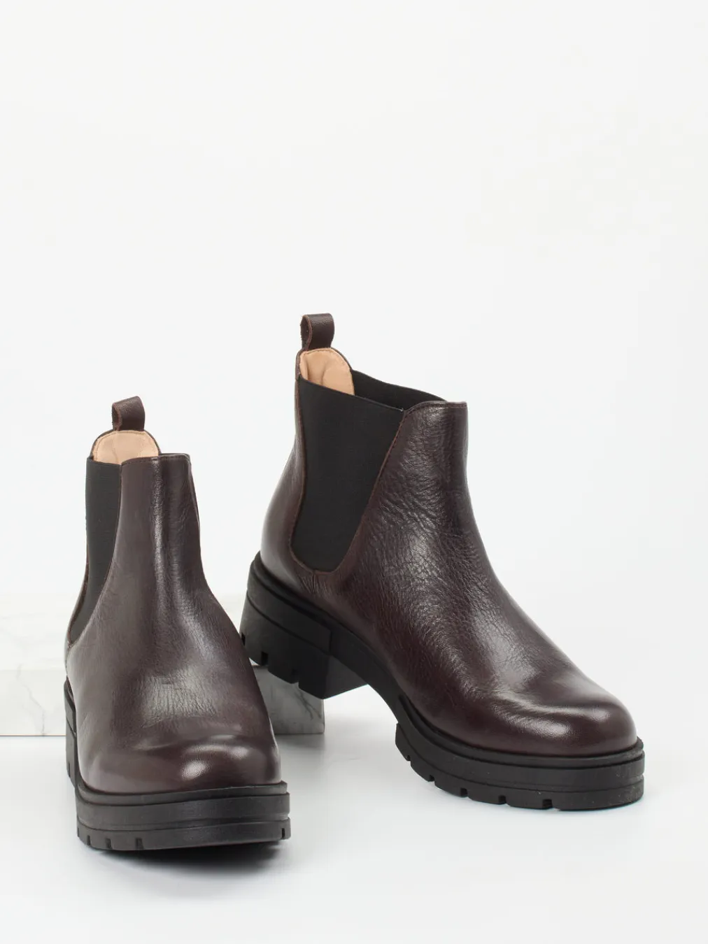 – Chelsea Boots aus Kalbleder Dunkel-Werner Clearance
