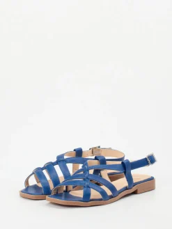 – Riemchensandale aus Kalbleder in-Werner Outlet