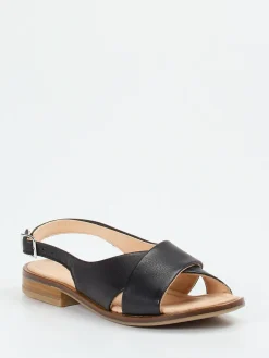 – Slingback-Sandale aus Kalbleder-Werner Hot